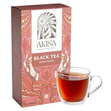 AKINA - Royal Kenya Flavored Black Tea Bags, Individually Wrapped, Magic Fruity Range Classics, String and Tag Kenyan Tea, Rich and Earthy Notes