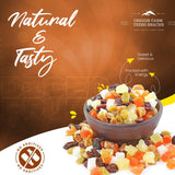 Oregon Farm Fresh Snacks Dried Fruit Mix - Snack Mix With Dried Cranberries, Coconut, Mango & Raisins - Healthy Adult & Kids Snacks - USA Made (24oz)