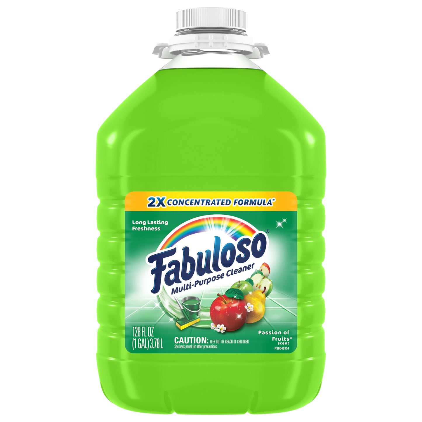 Fabuloso All Purpose Cleaner, Floor Cleaner, Makes 64 Gallons per Bottle - 128oz