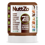 NuttZo Keto Chocolate Almond Coconut 7 Nut and Seed Butter, Almonds Coconut Brazil Nuts Pecans and More, Dark Chocolate Keto-Friendly, No Added Oil