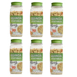 Pereg Quinoa with Dehydrated Vegetables & Herbs, (10.58 Oz x 6 Pack) Quinoa Grains - Gluten-Free, Non-GMO & Vegan Rice & Pasta Alternative Complete Protein Source & Superfood Pre-Washed & Seasoned