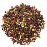 SavorSatch Four Blend Peppercorns - 16oz Resealable Pouch | Bulk Pack | Premium Gourmet Whole Black, White, Green, Pink Peppercorn Mix | Perfect