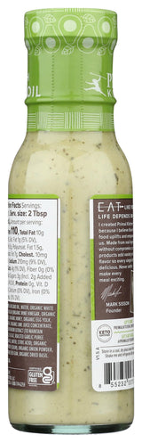 PRIMAL KITCHEN Cilantro Lime Dressing, Pack of 1
