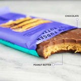 TRUBAR Vegan Protein Bar, Smother Fudger Peanut Butter, Gluten Free, Plant Based, High Fiber, Dairy Free, Low Fat, Non GMO, No Sugar Alcohols, 12G