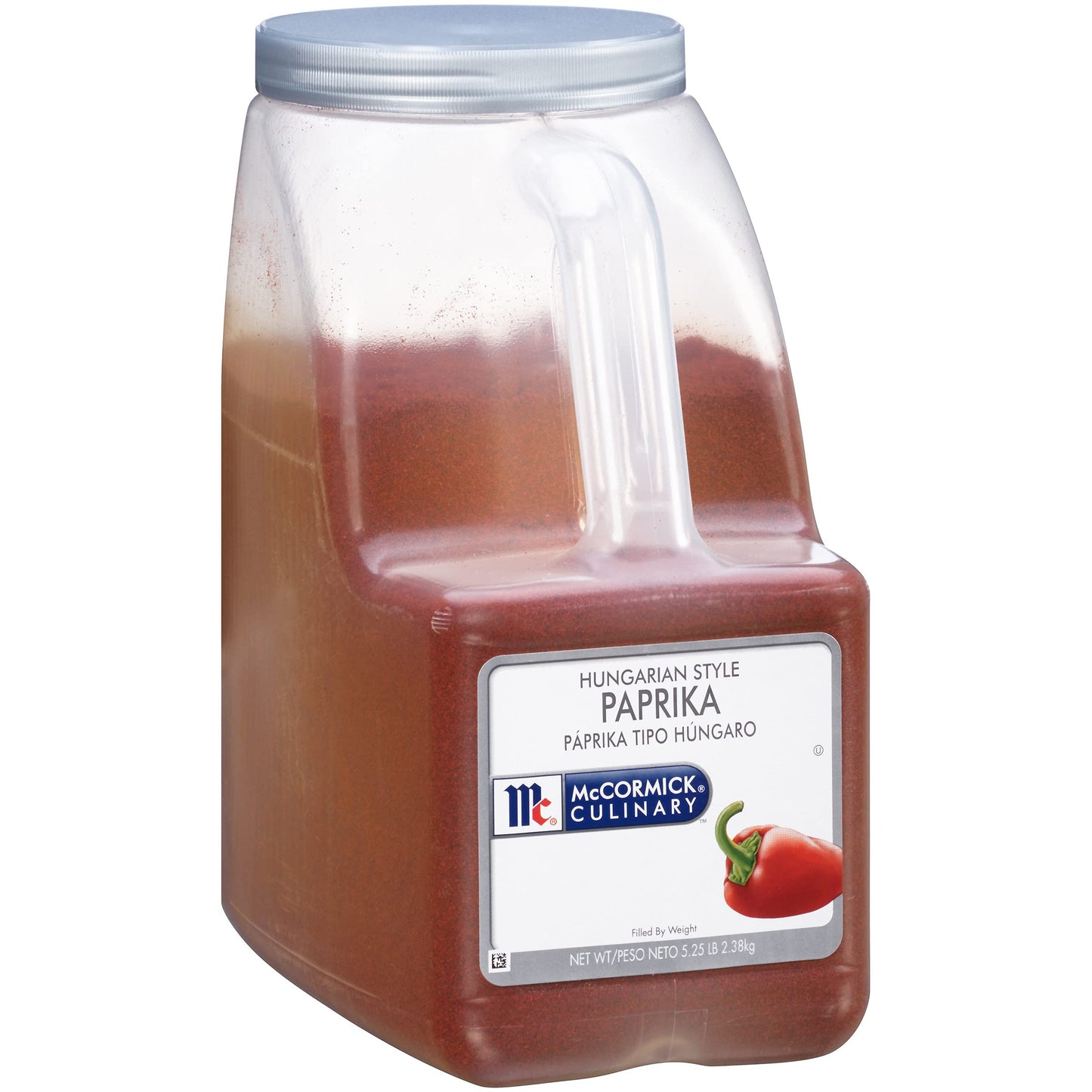 McCormick Culinary Hungarian Style Paprika, 5.25 lb - One 5.25 Pound Container of Sweet Hungarian Paprika Powder for Culinary Professionals, Great