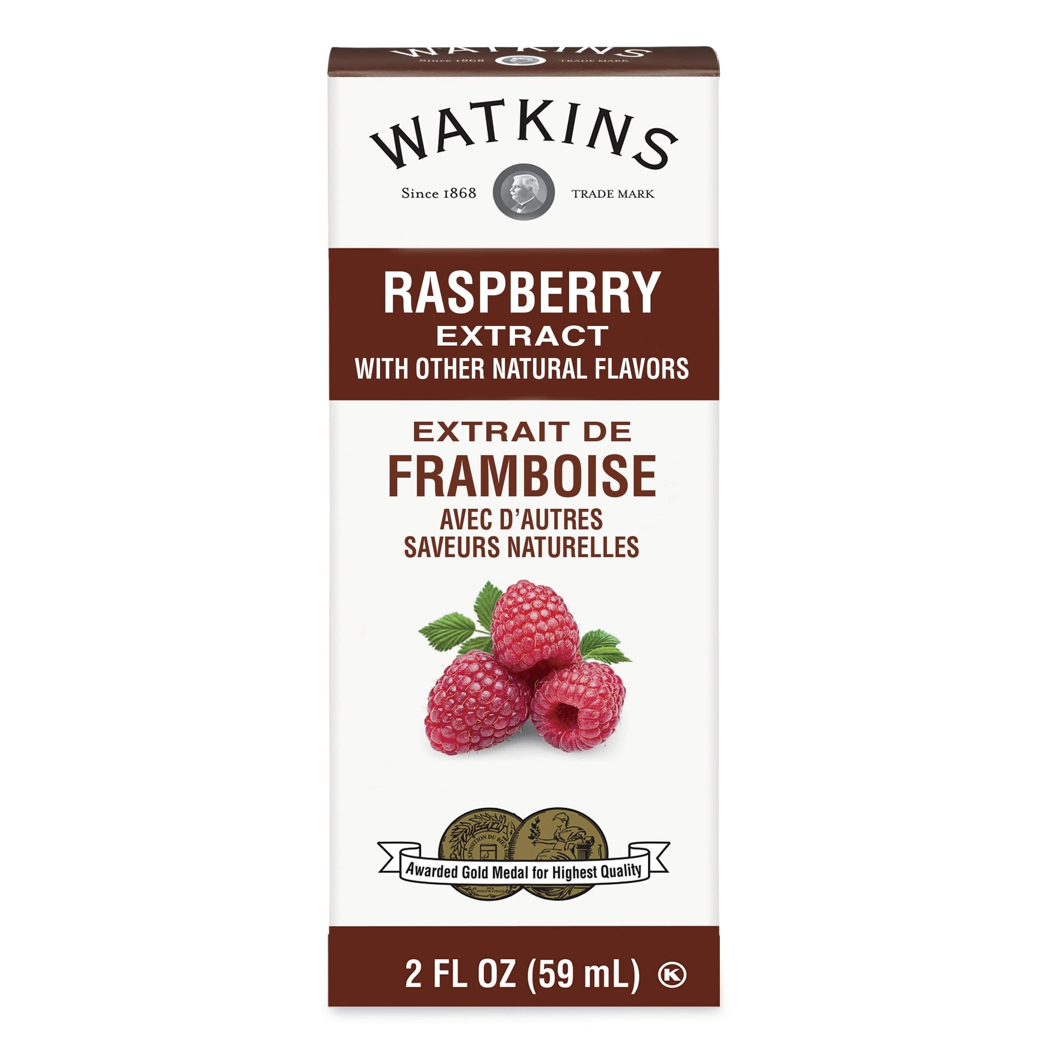 Watkins Raspberry Extract, 2 Fl. Oz., 1-Pack