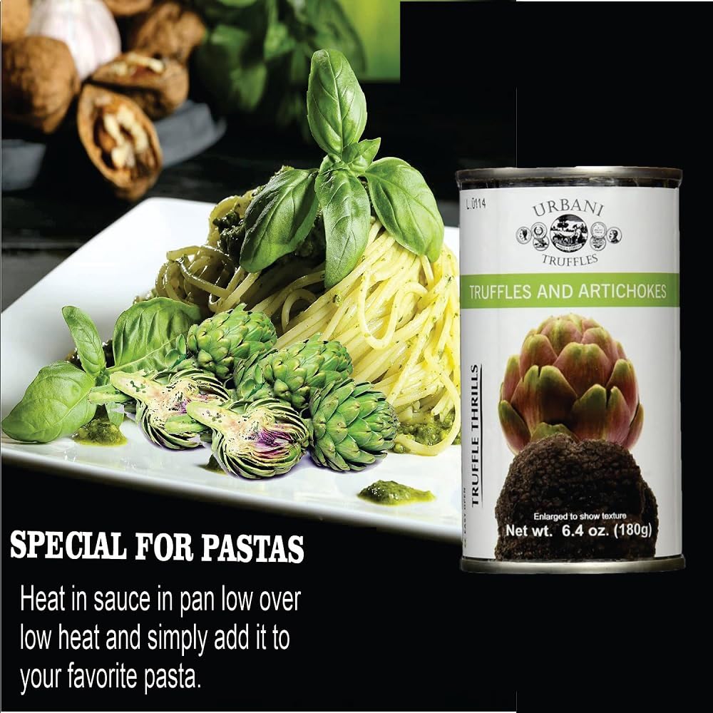 Artichokes & Black Truffle Italian Sauce 6.4oz; Pasta, Pizza, Meat and Fish