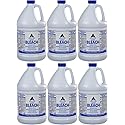 6 Pack 1 Gallon Bottles Liquid Ultra Germicidal Cleaning Bleach Chlorine Ready To Use