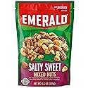 Emerald Nuts, Salty Sweet Mixed Nuts, Features Kettle Glazed Peanuts, Almonds, Cashews, Kettle Glazed Walnuts, Kettle Glazed Pecans, 5.5 Oz