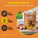 West Food Brands Gluten Free Sweet Potato Donut Mix - Soy Free & Kosher, No Artificial Sweeteners, Allergen Free - Sweet Potatoes Vegan Doughnut Mix with Essential Nutrients (1 Pack, 12 Donuts)
