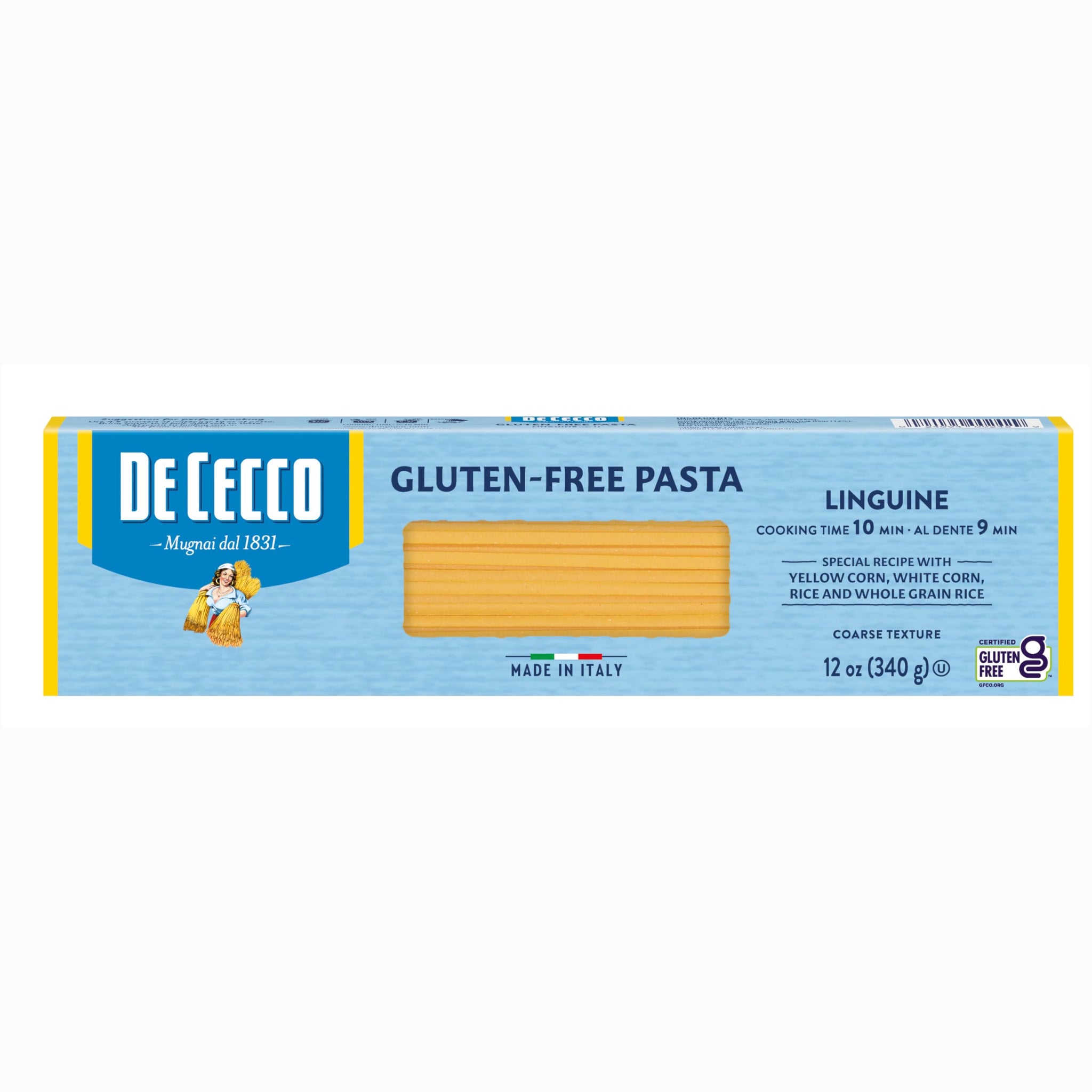 De Cecco Linguine Gluten Free, 12 Ounces (Pack of 12)