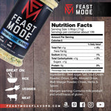 NEW! Farmhouse Ranch - Feast Mode Flavors - Low Sodium, No MSG, All Natural, Meal Prep Seasoning, Savory, Vinegar, Buffalo