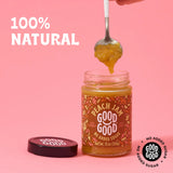 GOOD GOOD Peach Jam - No Added Sugar - Low Calorie - Gluten Free and Vegan - Diabetic and Keto Friendly - 12oz / 330g (Pack of 1)