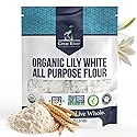 Great River Milling Lily White Organic All-Purpose Flour | Unbleached & Unbromated | Non-GMO, Kosher | Ideal for Bread, Cookies, Cakes, Pizza Dough