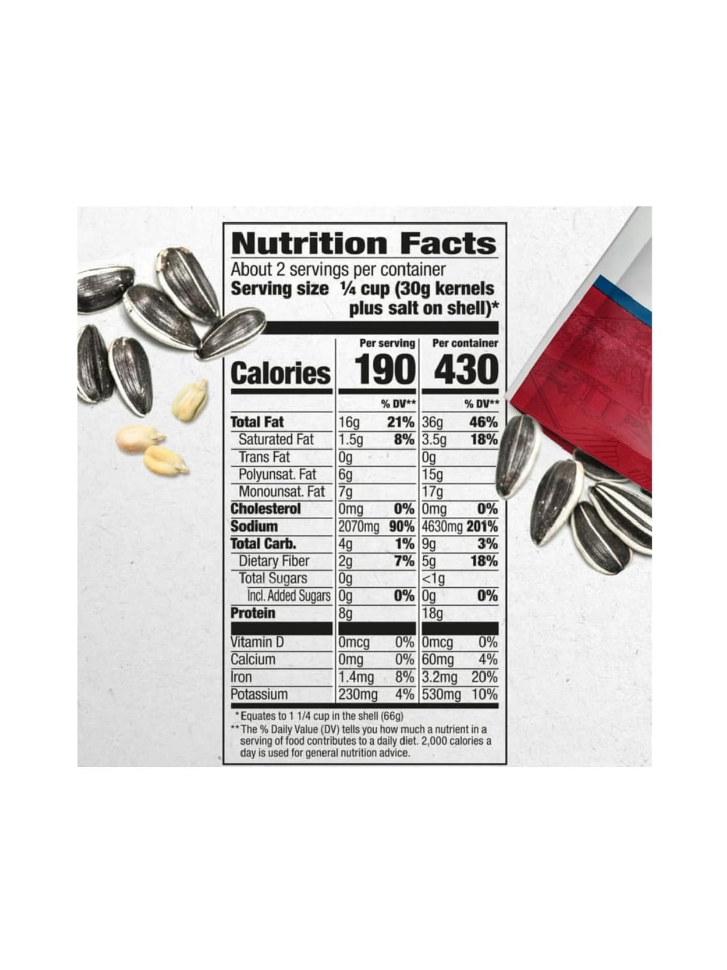 LiteZout Sunflower Seeds Reduced Sodium 5.25oz (6 pack), by