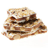 Toffee to Go White Chocolate Macadamia Nut Toffee 1 lb Signature Green Gift Box | Hand Crafted | Gluten Free | No Added Preservatives | Delicate