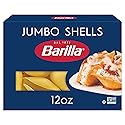 Barilla Jumbo Shells Pasta, 12 oz. Box - Non-GMO Pasta Made with Durum Wheat Semolina - Kosher Certified Pasta