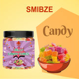 SMIBZE Natural Jelly Candy Cubes 150 GM (Pack of 1) SMIBZE