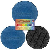 Jetz-Scrubz Scratch-Free Kitchen Scrubber Sponge - Dual Sided Non-Scratch Dish Cleaning Sponge for Cookware, Dishes & Kitchen Surfaces - Odor