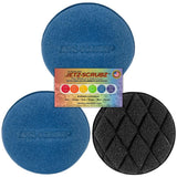 Jetz-Scrubz Scratch-Free Kitchen Scrubber Sponge - Dual Sided Non-Scratch Dish Cleaning Sponge for Cookware, Dishes & Kitchen Surfaces - Odor