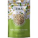 Ziba Foods Wild-Grown Baby Pistachio Kernels | Non-GMO, Vegan, Gluten Free Snack, Nuts | Wild Grown, Dry Roasted & Salted | Healthy, Delicious Snack