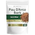 Carlyle PAU D'Arco Bark 1 lb Bag | Cut & Sifted | Vegetarian | Non-GMO, Gluten Free | Bulk Size