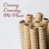 Pirucream Cream Filled Rolled Wafer. Chocolate and Hazelnut Filling. Premium Chocolate. 10.59 oz / 300 gr. Pack of 6