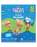 Rice Krispies Treats Mini Squares, Original with Rainbow Sprinkles (52 ct.)