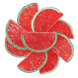 NY Spice Shop Watermelon Fruit Slices Candy - 8 Ounce Sweet Flavor Chewy Jelly Fruit Slices Candy - Old Fashioned Sliced Watermelon Fruits Gummies