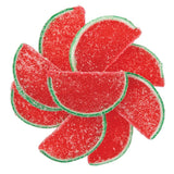 NY Spice Shop Watermelon Fruit Slices Candy - 8 Ounce Sweet Flavor Chewy Jelly Fruit Slices Candy - Old Fashioned Sliced Watermelon Fruits Gummies