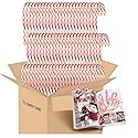 Candy Canes, Individually Wrapped, Red & White Stripes, Christmas Holiday Candy, Bulk | (72 CT)