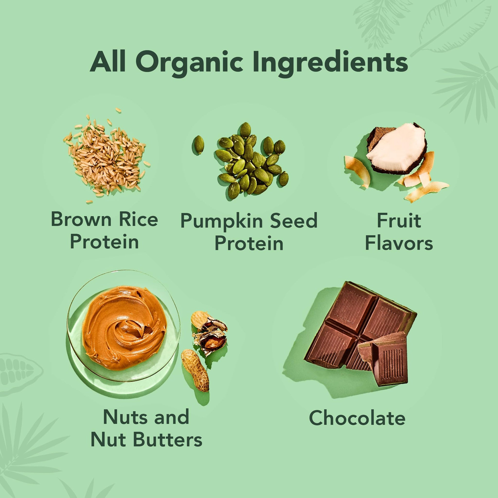 ALOHA Organic Plant Based Protein Bars - 6 Flavor Variety Pack - 12 Count, 1.9oz Bars - Vegan Snacks, Low Sugar, Gluten-Free, Low Carb, Paleo