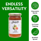 Braswell's Pure Fig Preserves 10.5 OZ (Pack of 2)