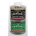 Borsari Seasoned Salt Combo - Multi-Use All Purpose Savory and Original Seasonings - Gourmet Sea Salt Blends With Herbs and Spices - Set of 2, 4 oz
