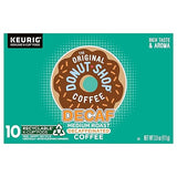 The Original Donut Shop Keurig Single-Serve K-Cup Pods, Decaf Keurig Single-Serve K-Cup Pods, Medium Roast Coffee, 10 Count