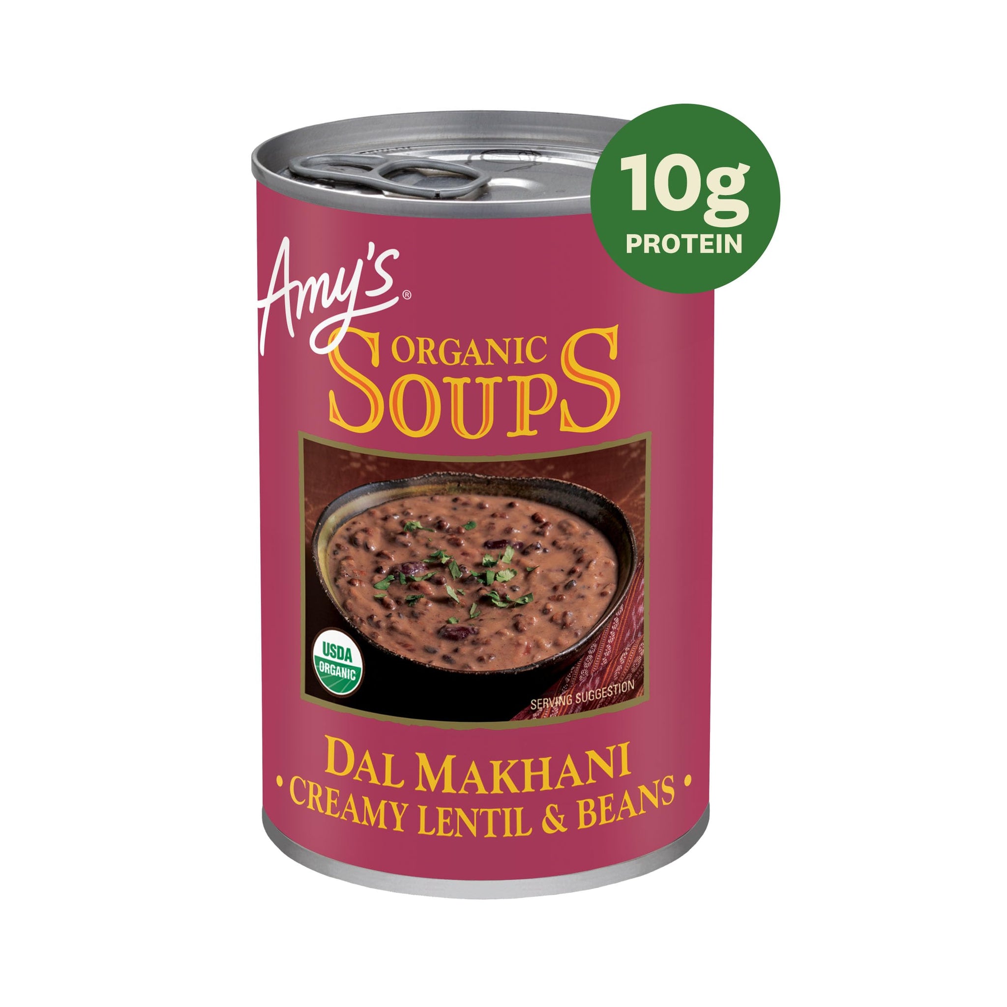 Amy's Soup, Organic Dal Makhani Soup, 14.2 Oz