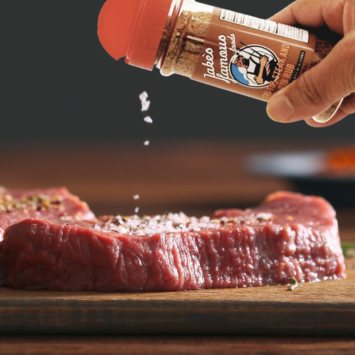 Jake's Righteous Rubs Tri Tip, Steak & Rib Rub Seasoning, 5 Oz, for Chicken, Ribs, Beef, Turkey, Santa Maria Style BBQ, Prime Roast, Gluten Free (Pack