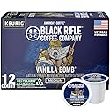 Black Rifle Coffee Company Vanilla Bomb 12 Count, Medium Roast K Cups - Single Serve K Cups Coffee Pods - Kcup Pods Compatible with Keurig 1.0 & 2.0