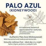 Palo Azul Herbal Tea Combo - 24 Tea Bags + 4 oz Loose Leaf (141 g) - Kidneywood (Blue Stick) Botanical Infusion - 100% Natural, Vegan, Non-GMO