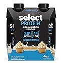 PEScience Select Protein Shake RTD, 25g Whey and Casein Blend, High Protein Drink, Gluten Free, Keto Friendly, 0g Sugar, Low Carb Ready to Drink Meal