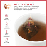 Pinky Up Spice Cake Black Tea, Full Leaf with Spices, Almond, Citrus & Bourbon Vanilla Extract, 15 Sachets, Orange Spice Tea, Rich, Warm Flavors, Self
