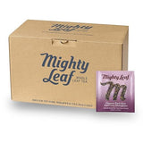 Mighty Leaf Organic Earl Grey Tea - 100 Count Whole Leaf Tea Pouches - Black Tea with Bergamot - Premium Caffeinated Tea Bags - USDA Organic Certified