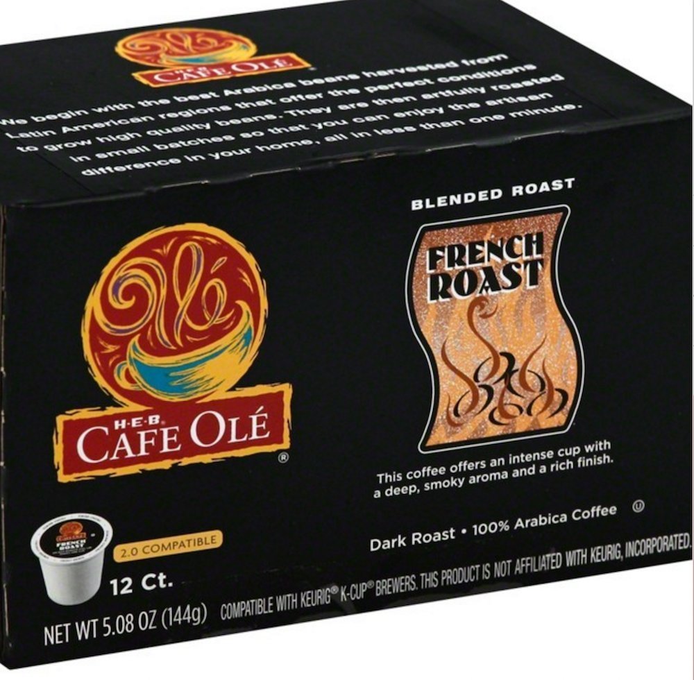 H.E.B.French Roast 12 Count