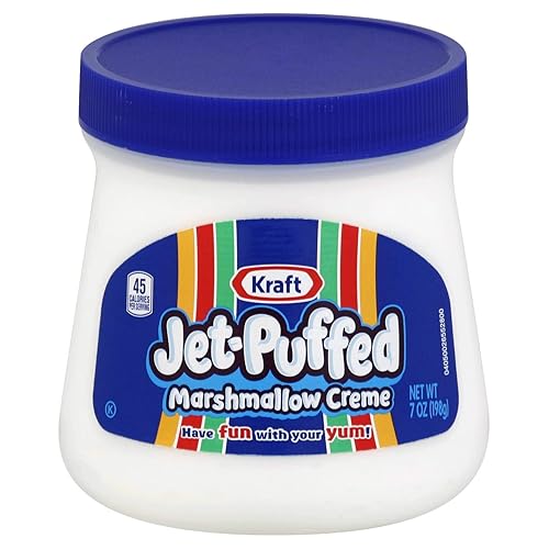 Jet-Puffed Marshmallow Creme, 7-Ounce Jars (Pack of 12)