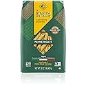 Le Stagioni D’Italia Penne rigate Pasta, 16 oz. Biodegradable Pack (1 pack) - 100% Traceable - Non-GMO Pasta Made with Only 100% Italian Durum Wheat