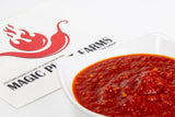 Magic Plant Red Carolina Reaper Pepper Mash, 8 Lb Bulk -1.5M to 2M (SHUs) Hottest Fermented Reaper Mash for Cooking, Maranades, Hot Sauce and More