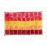 Cerez Pazari Turkish Delights Candy With Assorted Mix Flavors, Vegan Fruit Snacks Gift Box, Sweet Luxury Traditional Confectionery Lokum, Loukoumi