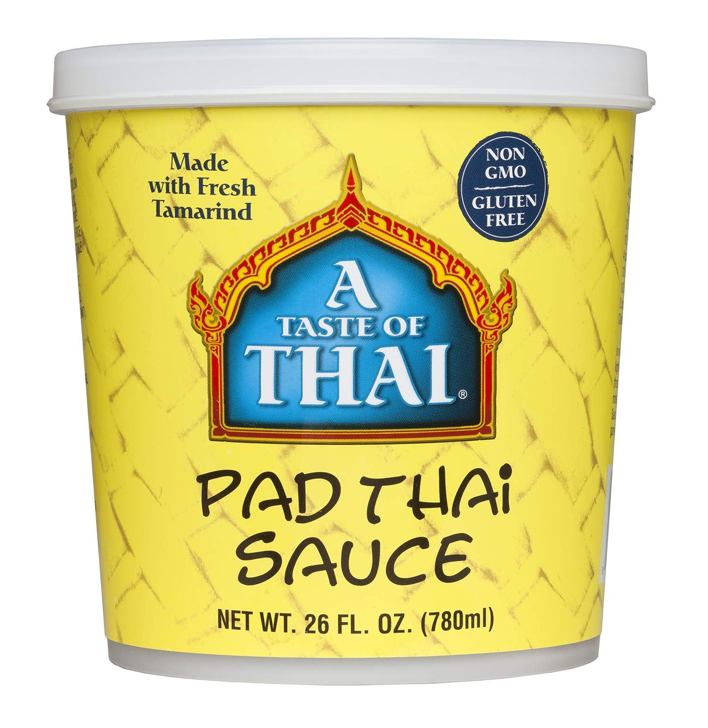 A Taste of Thai Pad Thai Sauce - Authentic Tamarind Cooking Sauce for Stir-Fries, Noodles, Soups & Marinades - Ideal for Thais Recipes - Trans