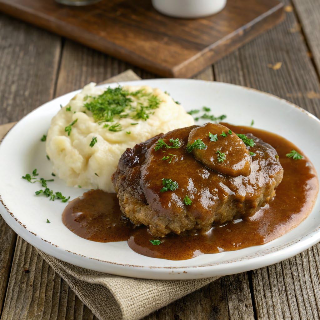 HORMEL COMPLEATS Salisbury Steak Microwave Tray, 9 oz. (6 Pack)