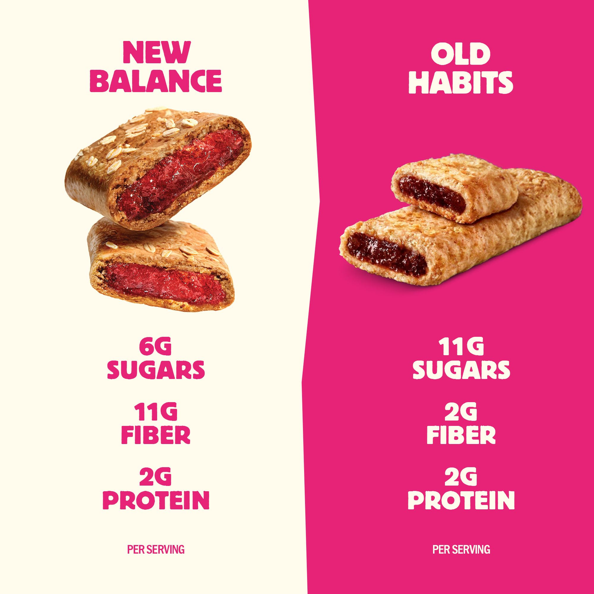Olyra Strawberry Fruit Bars, Soft Baked, Prebiotic High Fiber Snack, Organic Snacks, Healthy Snacks for Adults and Kids, Low Sugar, Vegan, Office